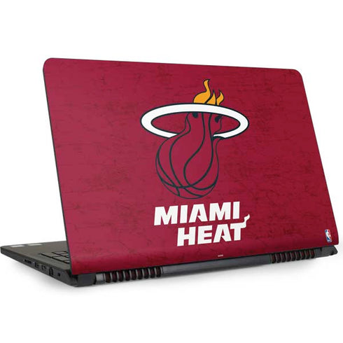 NBA Miami Heat Red Primary Logo Dell Inspiron Skin